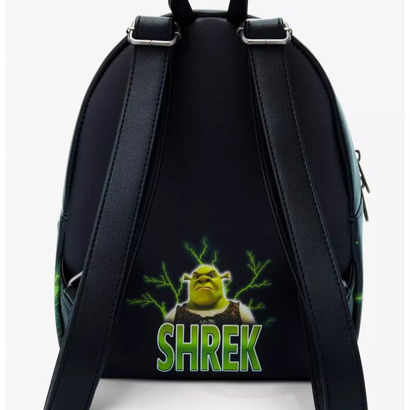 Loungefly - Shrek Can't Stop Glow-In-The-Dark Mini Backpack - NEW - Picture 2 of 5